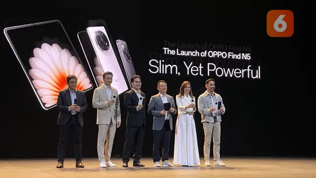 Oppo Find N5: Layar Lipat Tipis, Baterai Jumbo, Resmi di Indonesia