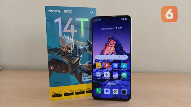 Realme 14T 5G: HP Gaming Baterai Jumbo, Performa Gahar?