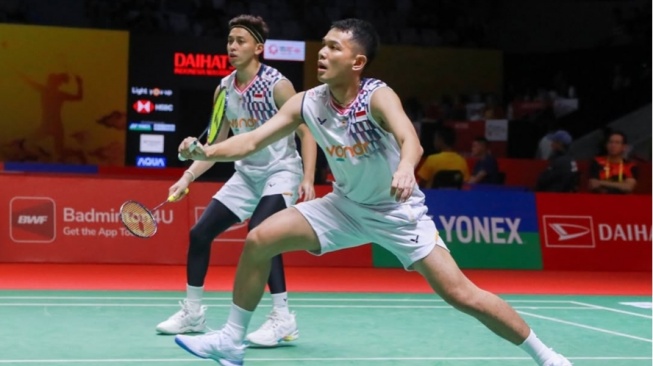 Fajar/Rian Pimpin Timnas! Indonesia vs Inggris: Piala Sudirman 2025