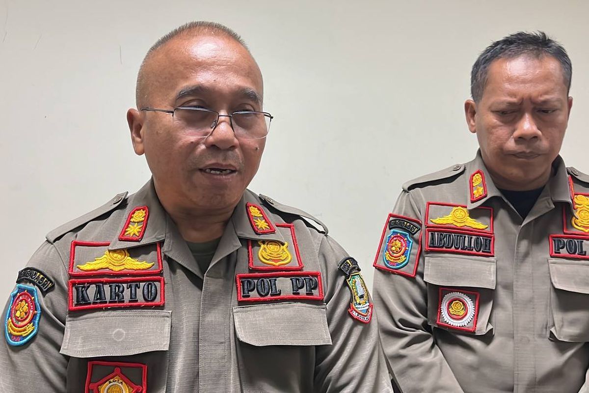 Kasatpol PP Bekasi Marah, Proyek Sekolah Dihentikan Paksa