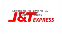 Lowongan HR Intern J&T Express Ngawi
