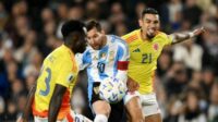 Messi Kembali, Argentina Seri Dramatis Lawan Kolombia 1-1