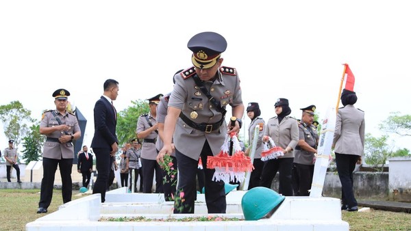 Polres Inhil Kenang Pahlawan, Hari Bhayangkara ke-79
