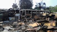 Tragedi Kebakaran: Puluhan Bus Transjakarta Ludes Terbakar Jakarta Barat