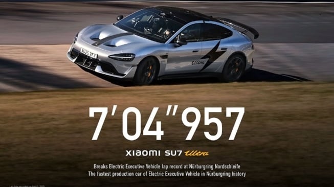 Xiaomi SU7 Ultra: Rekor Nurburgring 7 Menit, SUV Listrik Tercepat?
