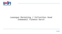 Lowongan Marketing / Collection Head Indomobil Finance Garut